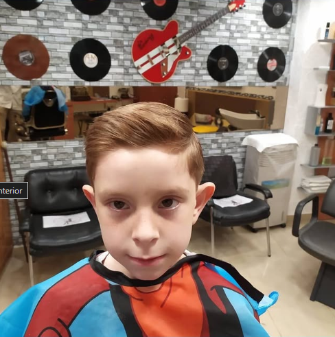 Corte de cabello a niños